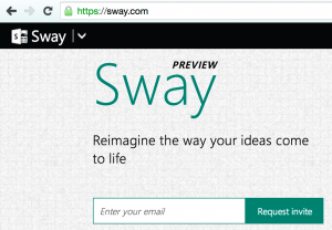 نرمافزار جدید Sway به مجموعه Office اضافه میشود
