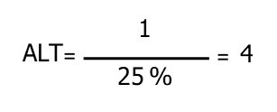 مثال محاسبه ALT