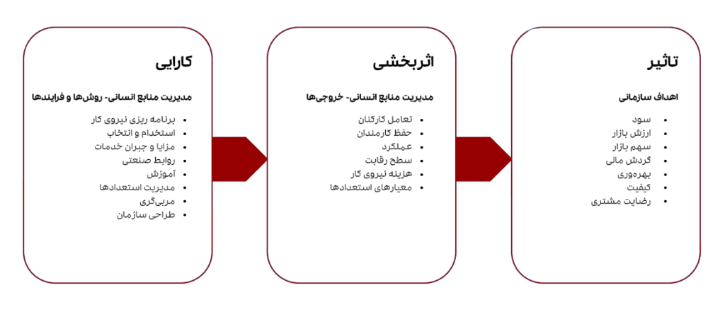 مدل زنجیره ارزش منابع انسانی